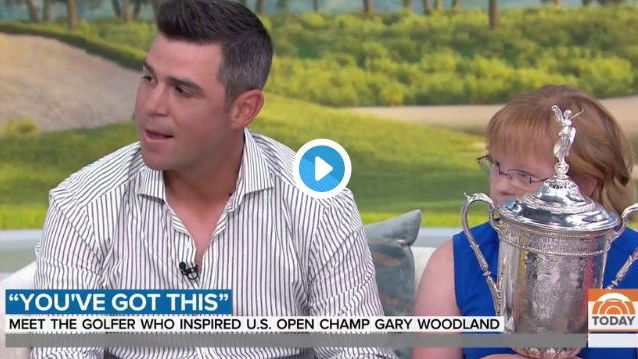 Woodland surprises Amy on Today show